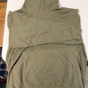 Army Green Hoodie XXXL Tultex 1910 (2x) Pullover Sweatshirt Unisex